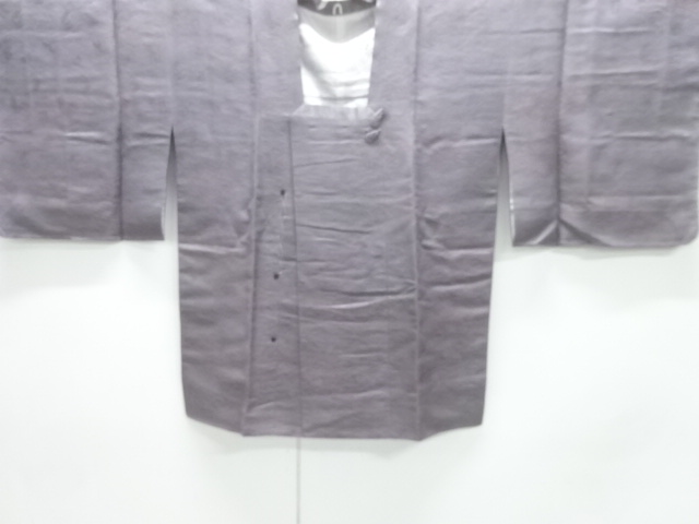 JAPANESE MICHIYUKI COAT / WOVEN FLORAL PLANTS